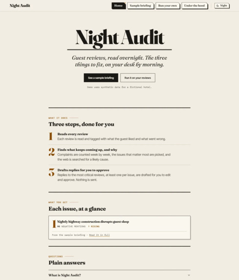 Night Audit – screenshot 3
