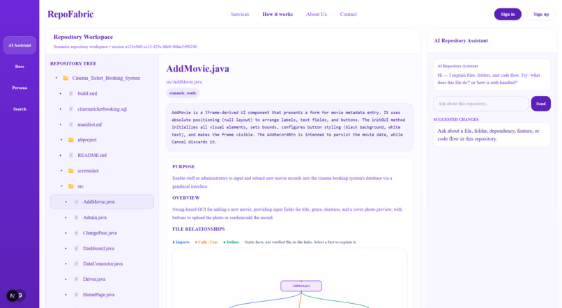 RepoFabric – screenshot 4