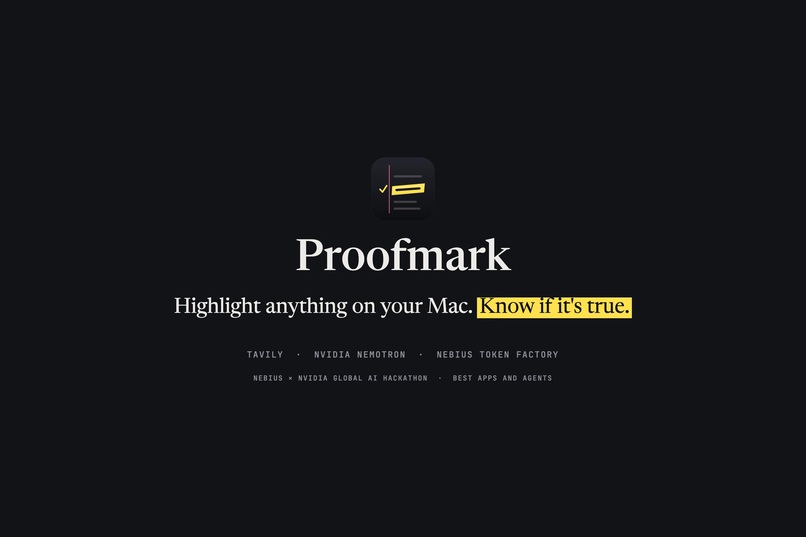 ProofMark – screenshot 1