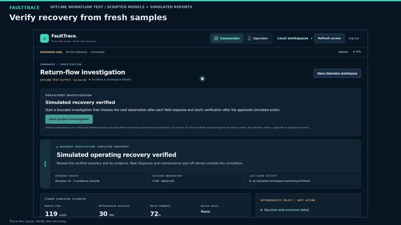 FaultTrace – screenshot 4