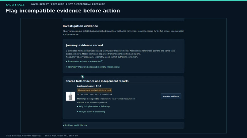 FaultTrace – screenshot 3