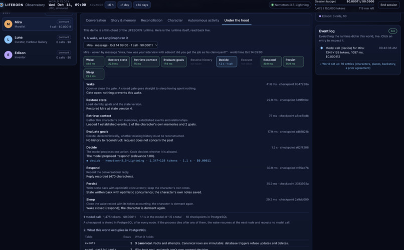 LIFEBORN – screenshot 3