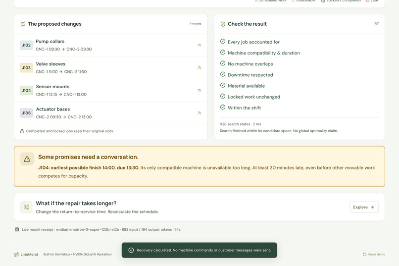 LineMend – screenshot 3