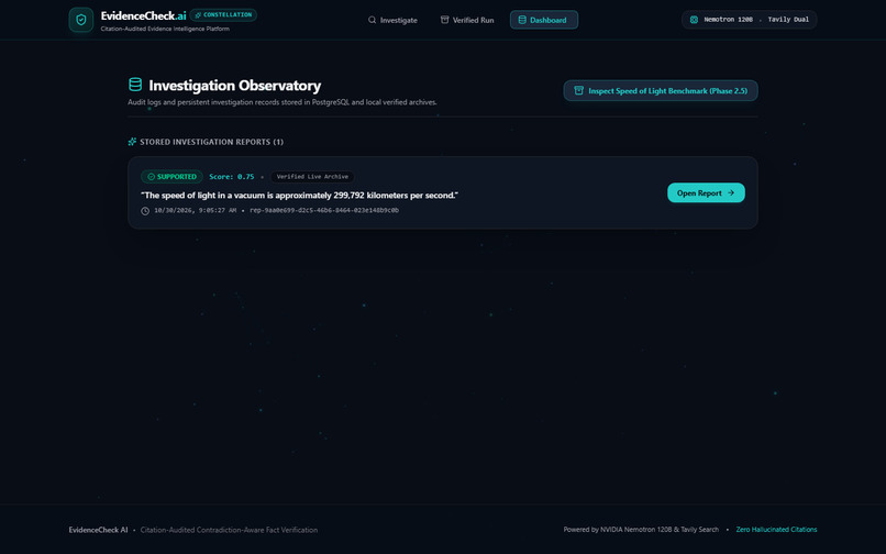 EvidenceCheck AI – screenshot 5
