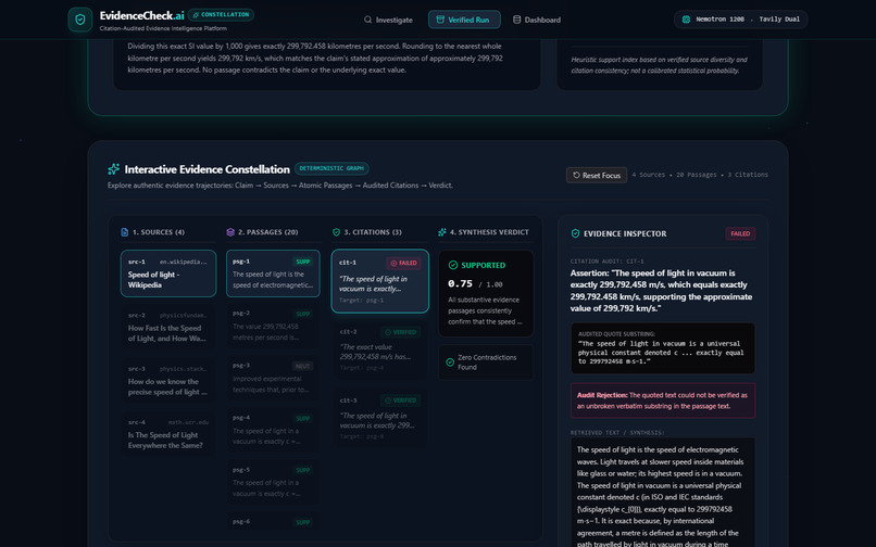 EvidenceCheck AI – screenshot 7