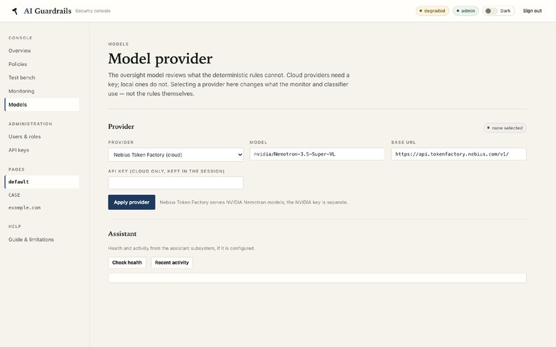 AI Guardrails – screenshot 3