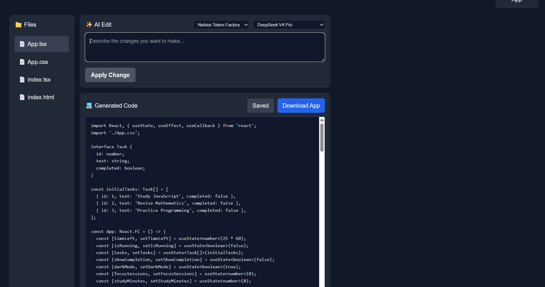 AI App Builder | Devpost