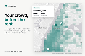 Relocates — open where your customers already are