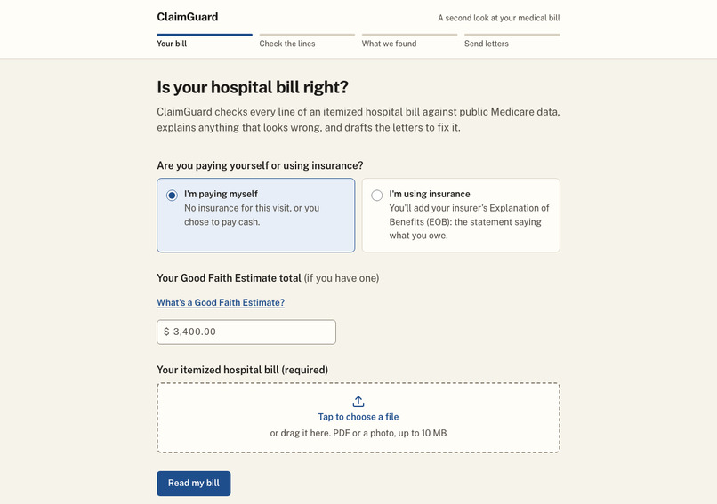 ClaimGuard – screenshot 1