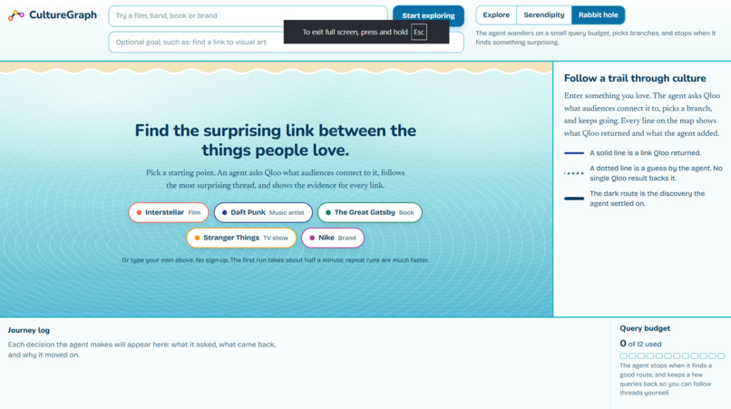CultureGraph Explorer – screenshot 1