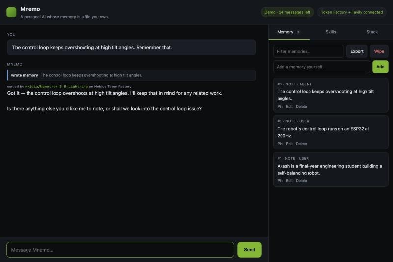 Mnemo – screenshot 3