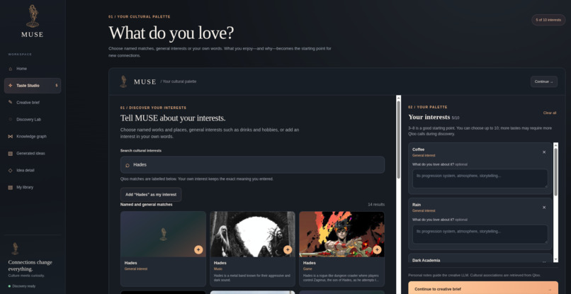 Muse – screenshot 2