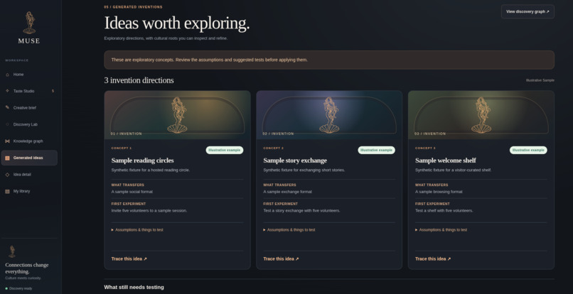 Muse – screenshot 3