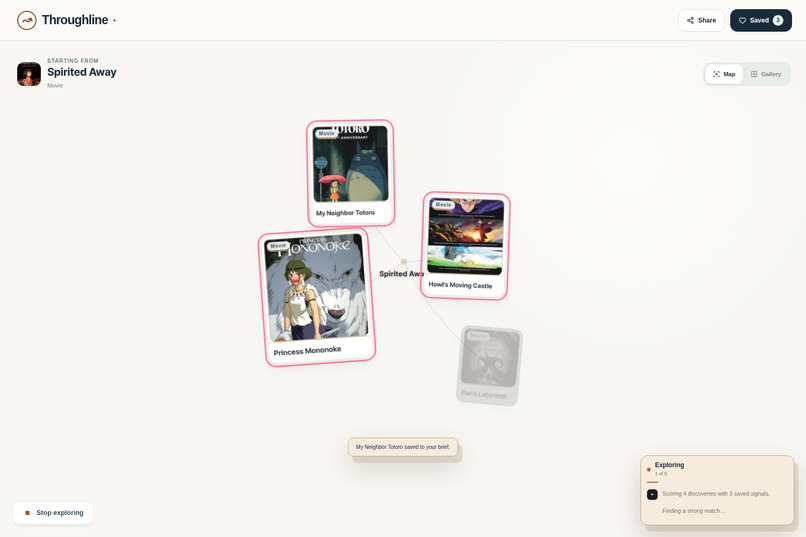 Throughline – screenshot 2