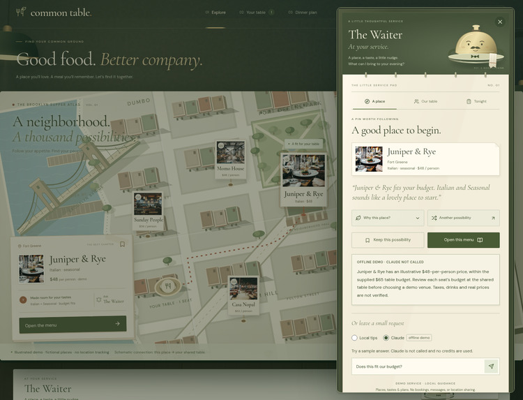 Common Table – screenshot 1