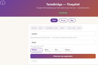 TasteBridge (ثقافتي)
