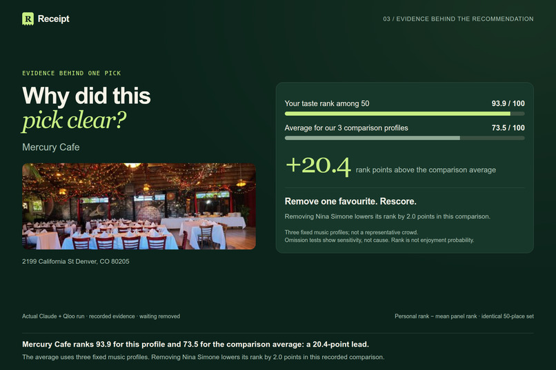 Receipt – screenshot 3