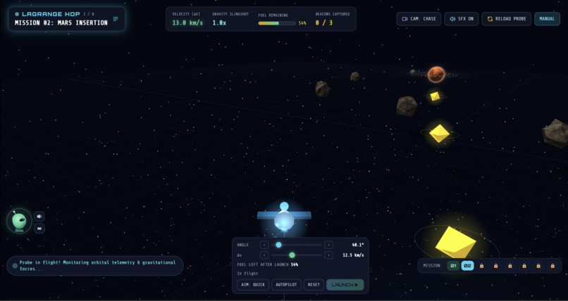 Lagrange Hop 3d – screenshot 1