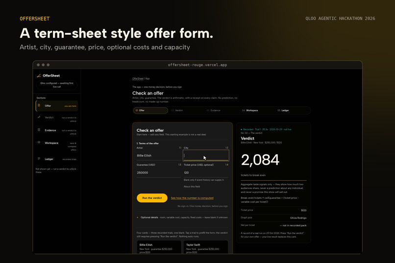 OfferSheet: Know the number before you sign – screenshot 7