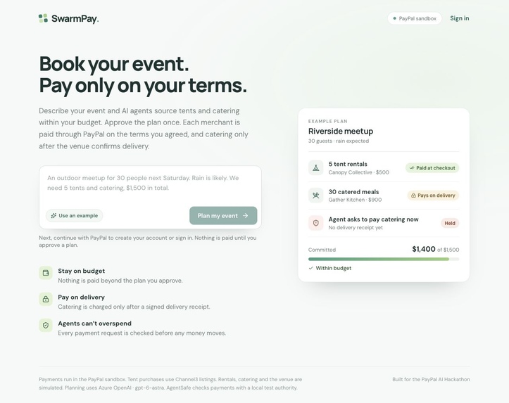 SwarmPay – screenshot 9
