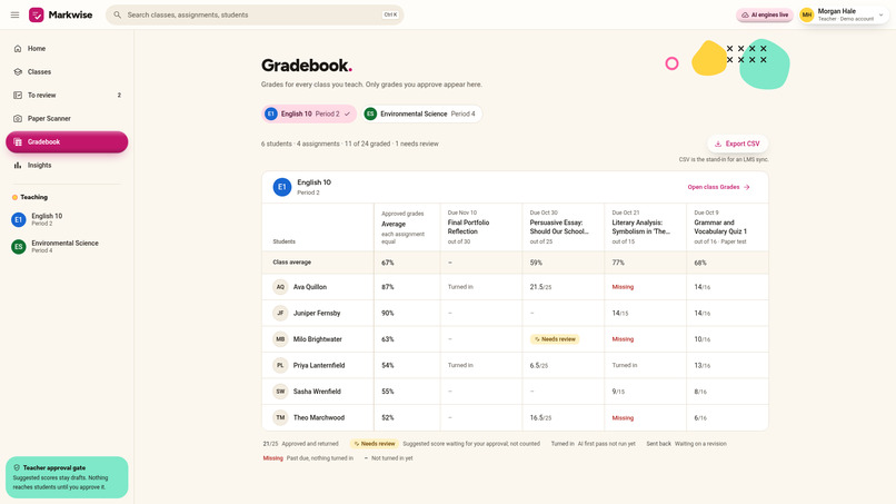 MarkWise – screenshot 3