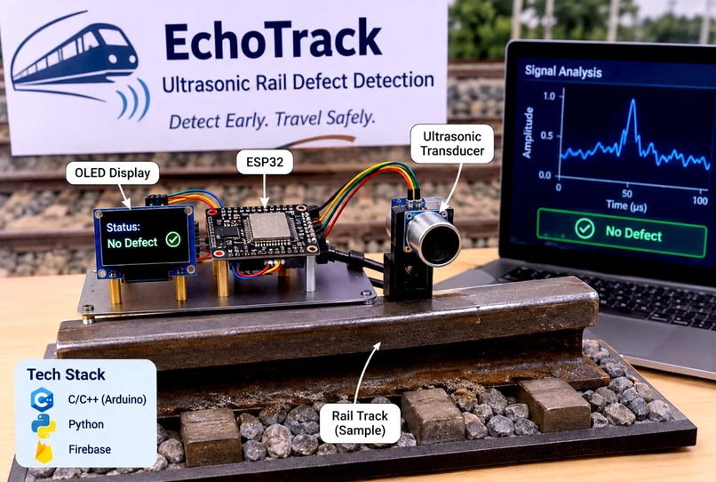 EchoTrack – Ultrasonic Rail Defect Detection. – screenshot 1
