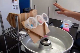 Interactive Cotton Candy