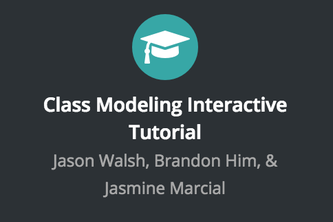 Class Modeling Tutorial Website