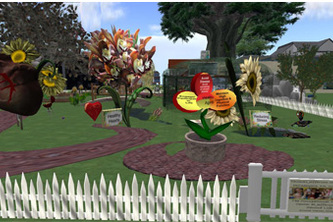 Garden of Healthy Aging in Second Life