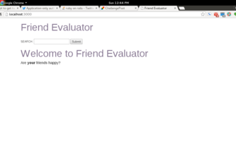 Friend Evaluator