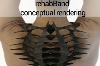rehabBand e-textile product for medical & personal use