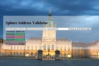 Address validator