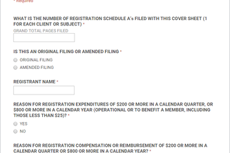 Hackathon Lobbyist Form