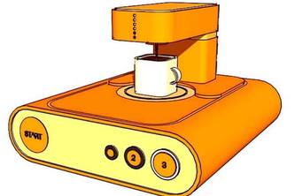 KOffee Machine-Integrated Alarm Clock 