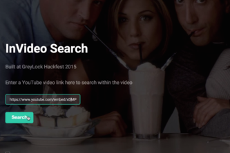 InVideoSearch : Built at GreyLock HackFest 2015