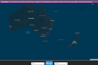 Mapathon - mapping hackathons around the world 