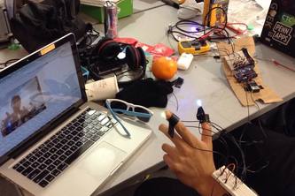 Finger Lights Web Interface