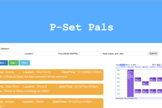Pset Partner Finder! (aka Academic Tinder)