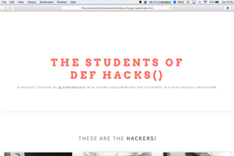 Students of Def Hacks