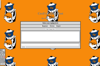 Cecil's Typing Test - Beginner