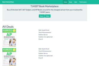 TJHSST Test Prep Books MarketPlace