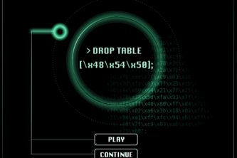 Drop Table \x48\x54\x50