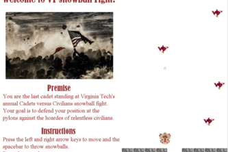 VT Snowball Fight