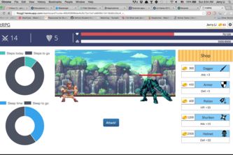 T253 FitRPG: Gamify your fitness experience!