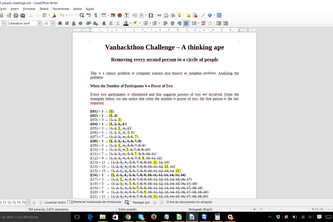 A Thinking Ape - Circle of people