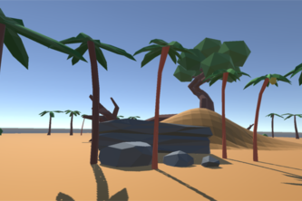 Low Poly Island VR