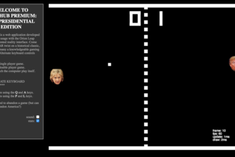Pong Hub Presidential Version