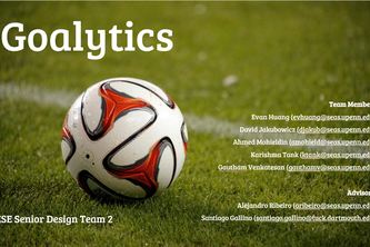 Team 2: Goalytics