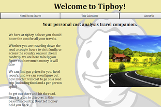 TipBoy. Your personal cost analysis travel companion.