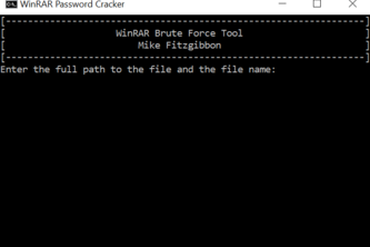 WinRAR Password Cracker
